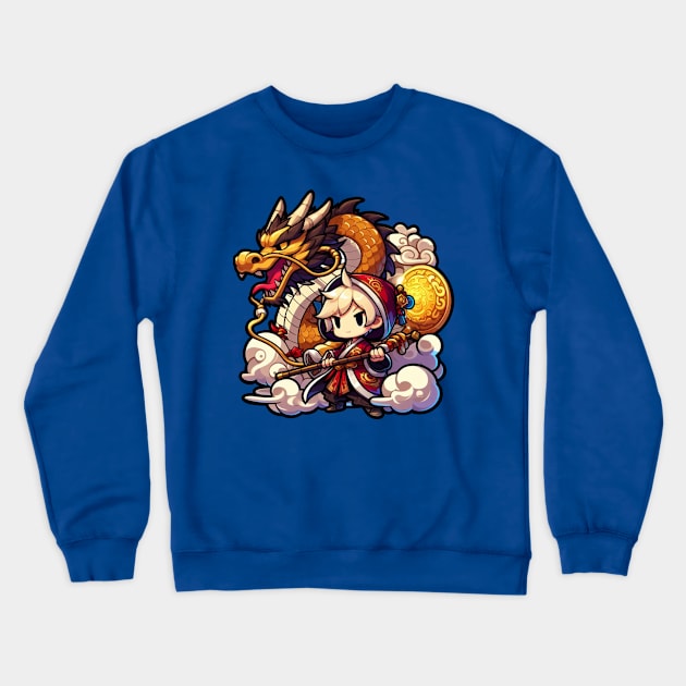 Year of the Dragon 04 Crewneck Sweatshirt by Marvin